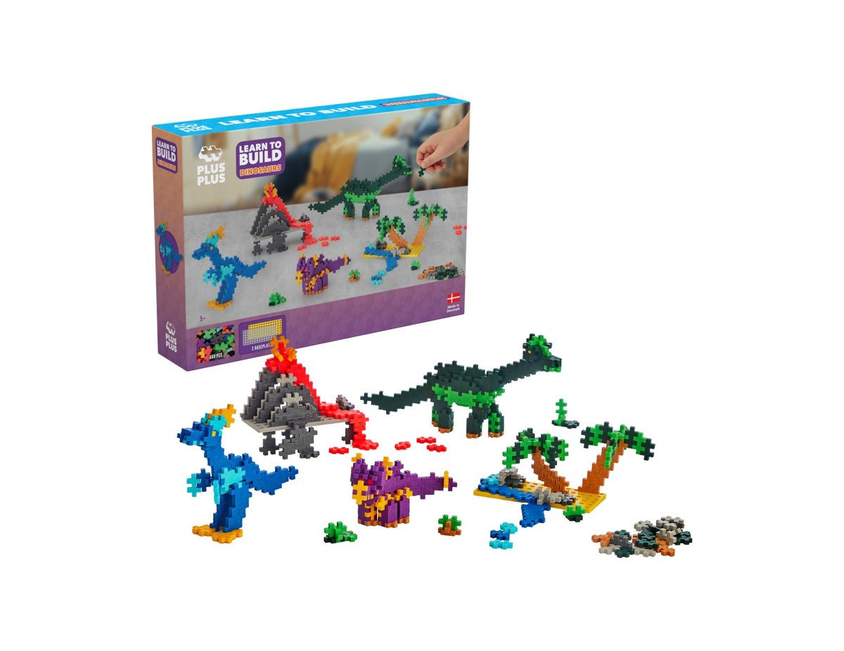 Giochi Preziosi Plus-Plus: Learn to Build - Dinosaurus (PLS3918)