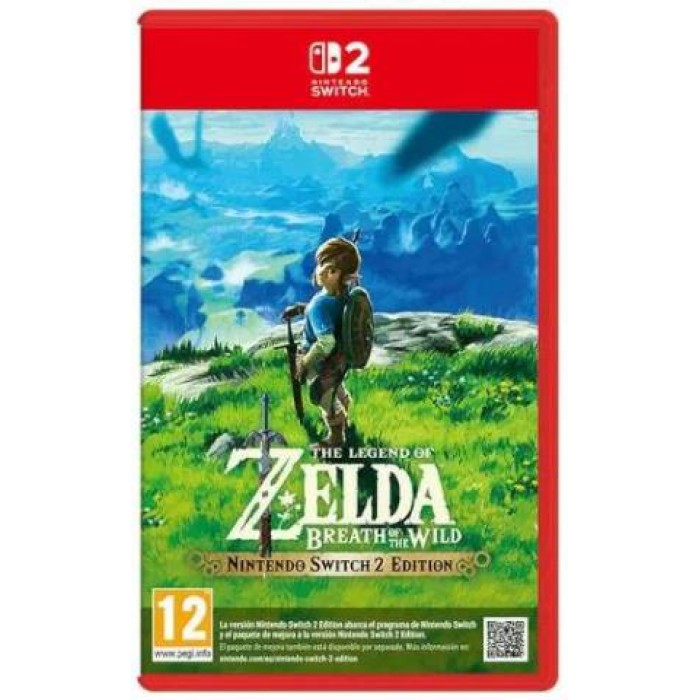Switch 2 The Legend of Zelda: Breath of The Wild