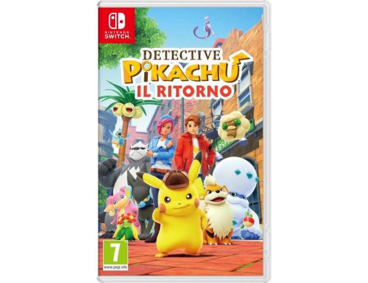 Switch Detective Pikachu: il ritorno Switch Detective Pikachu: il ritorno