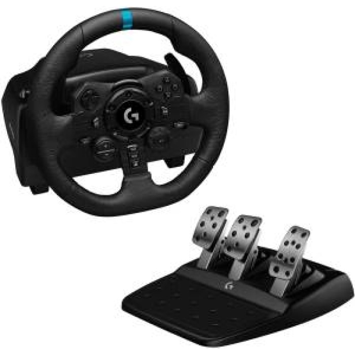 Logitech Volante + Pedaliera G923 Trueforce Doppia Frizione PS4/PC