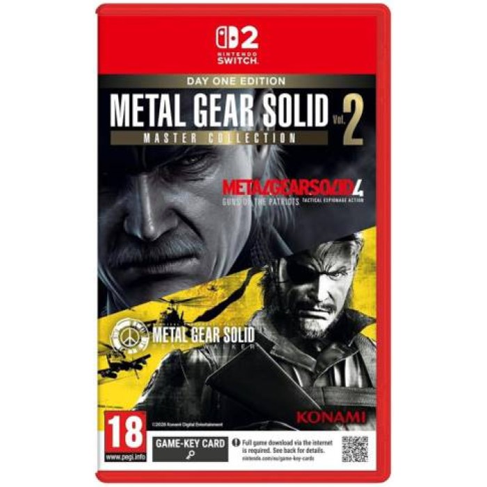 Switch 2 Metal Gear Solid: Master Collection Vol. 2 - Day One Ed