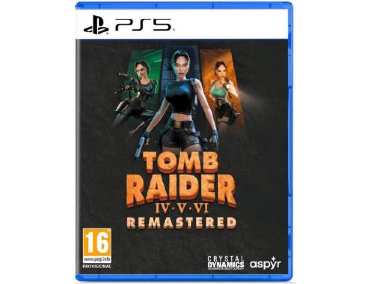 PS5 Tomb Raider IV-VI Remastered Starring Lara Croft EU PS5 Tomb Raider IV-VI Remastered Starring Lara Croft EU