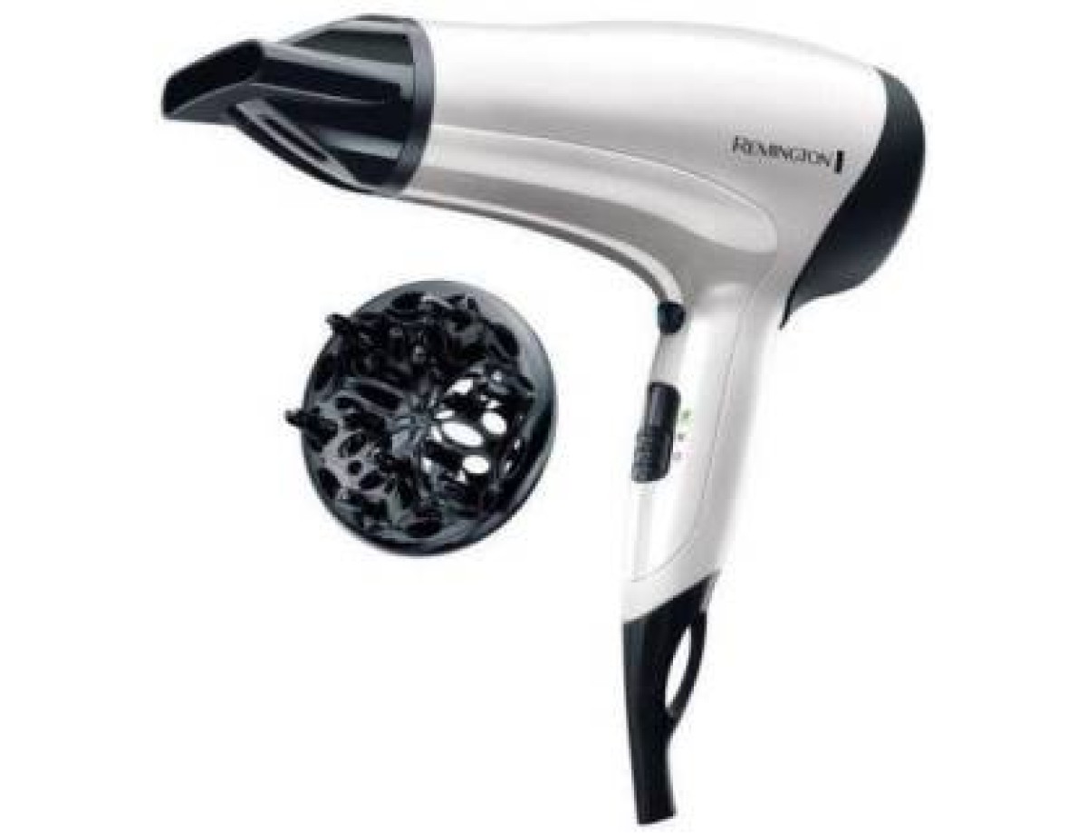 Remington Asciugacapelli D3015 Ioni 2000w Bianco Remington Asciugacapelli D3015 Ioni 2000w Bianco