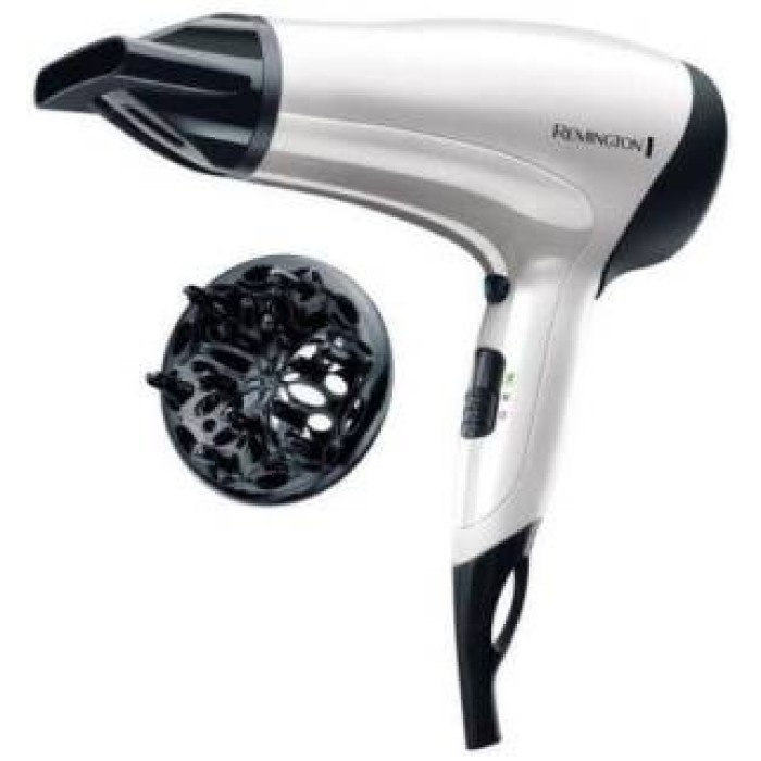 Remington Asciugacapelli D3015 Ioni 2000w Bianco