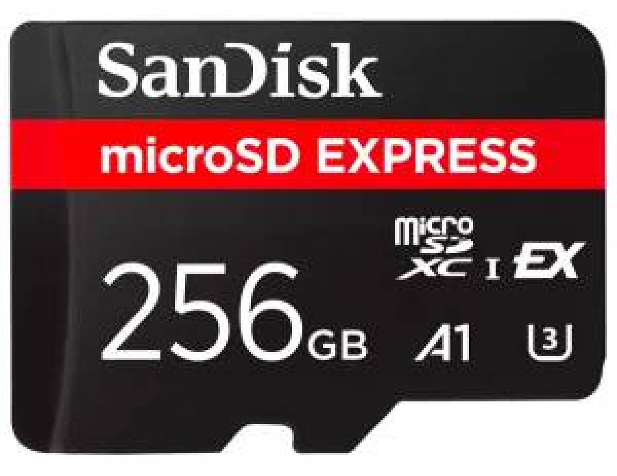 SanDisk Express MicroSD 256GB A1 UHS-I e UHS-II 210MB/s for Switch2 SanDisk Express MicroSD 256GB A1 UHS-I e UHS-II 210MB/s for Switch2