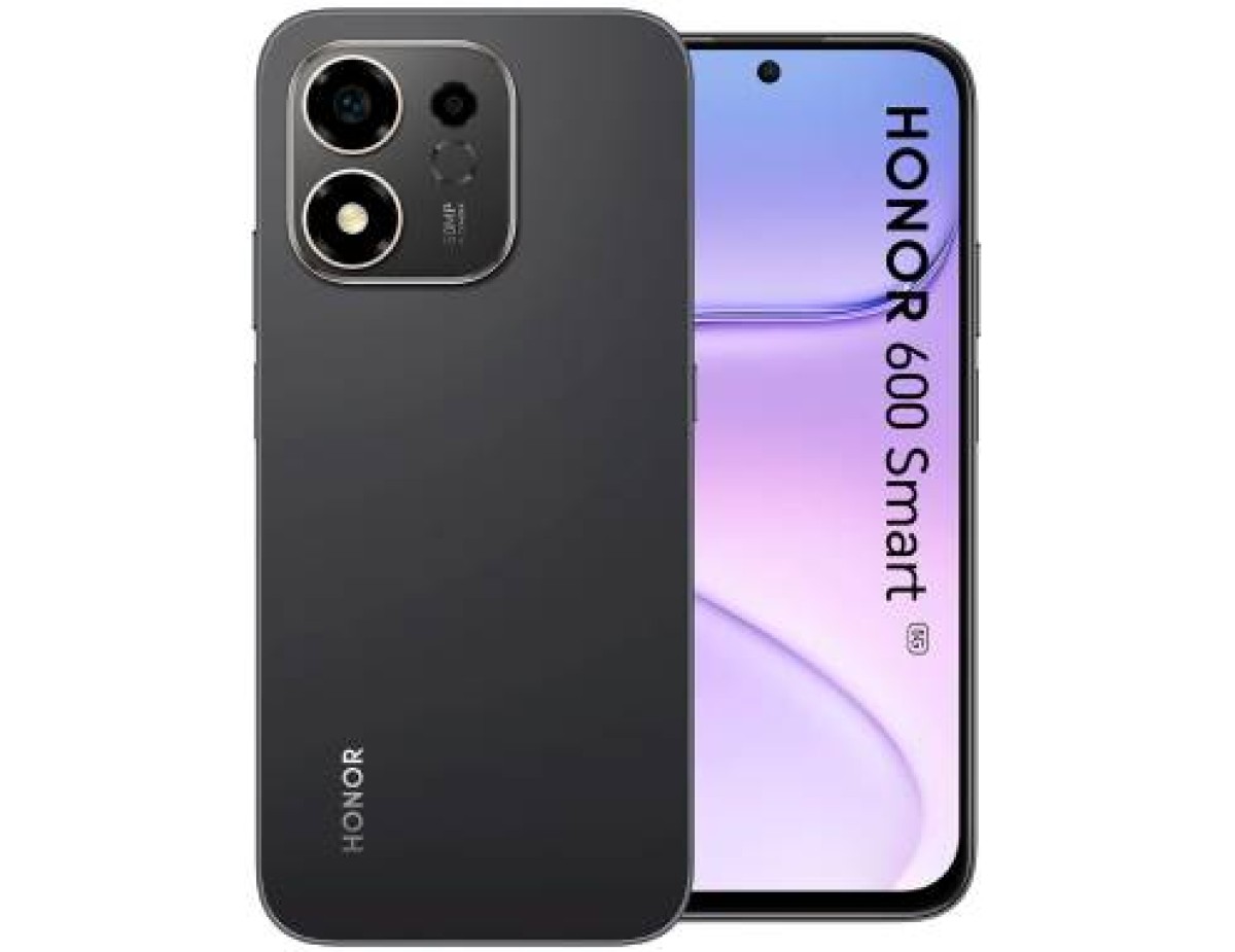 Honor 600 Smart 4+128GB 6.87" 5G Black DS ITA