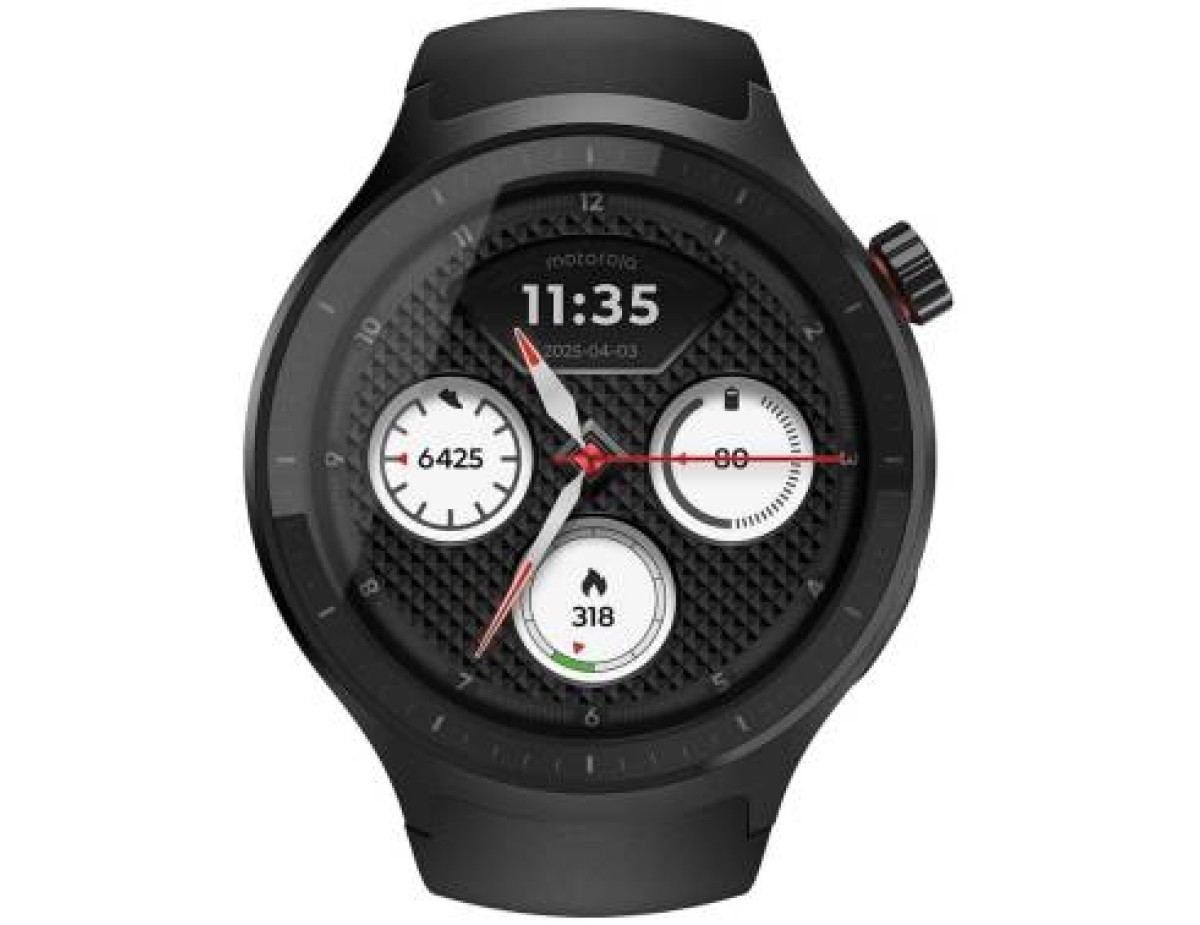 Motorola Smartwatch Moto Watch 47mm IP68 Black