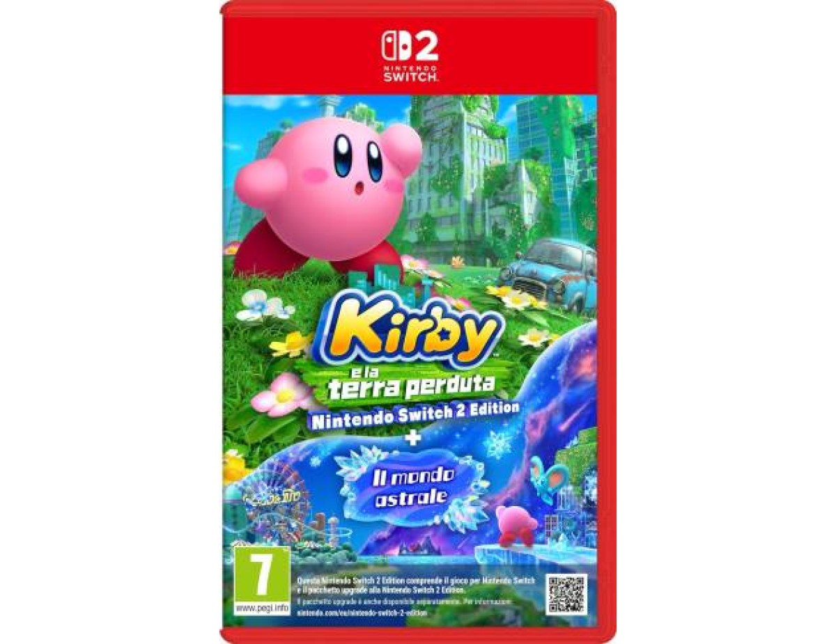 Switch 2 Kirby e la Terra Perduta + Il Mondo Astrale Switch 2 Kirby e la Terra Perduta + Il Mondo Astrale
