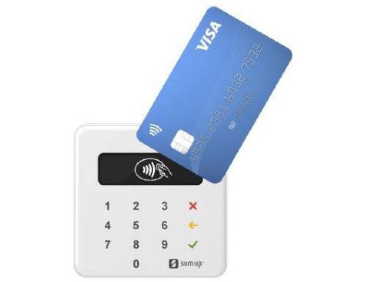 SUMUP Air Lettore Carte di Credito BT/NFC Mobile Contactless