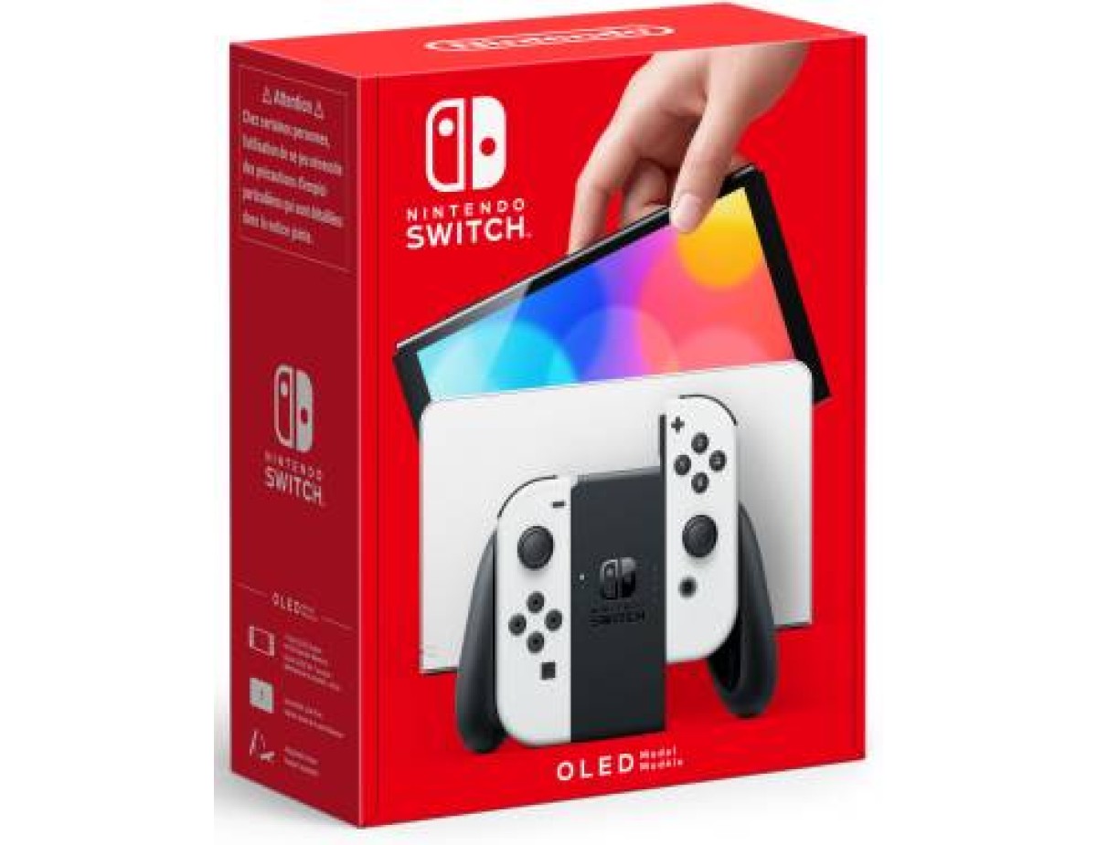 Switch Console OLED White