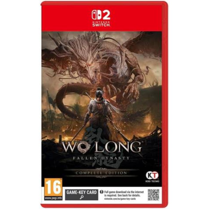 Switch 2 Wo Long: Fallen Dynasty Complete Edition (Game Key Card) EU Switch 2 Wo Long: Fallen Dynasty Complete Edition (Game Key Card) EU