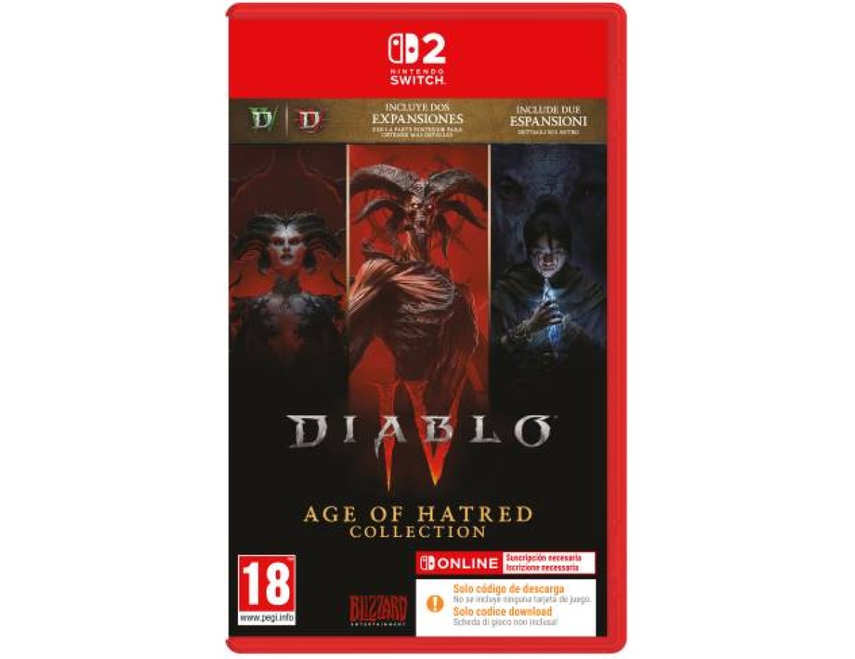 Switch 2 Diablo IV - Age of Hatred Collection Switch 2 Diablo IV - Age of Hatred Collection
