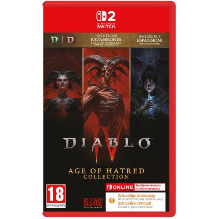 Switch 2 Diablo IV - Age of Hatred Collection Switch 2 Diablo IV - Age of Hatred Collection