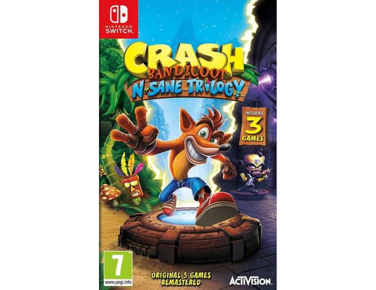 Switch Crash Bandicoot N.Sane Trilogy