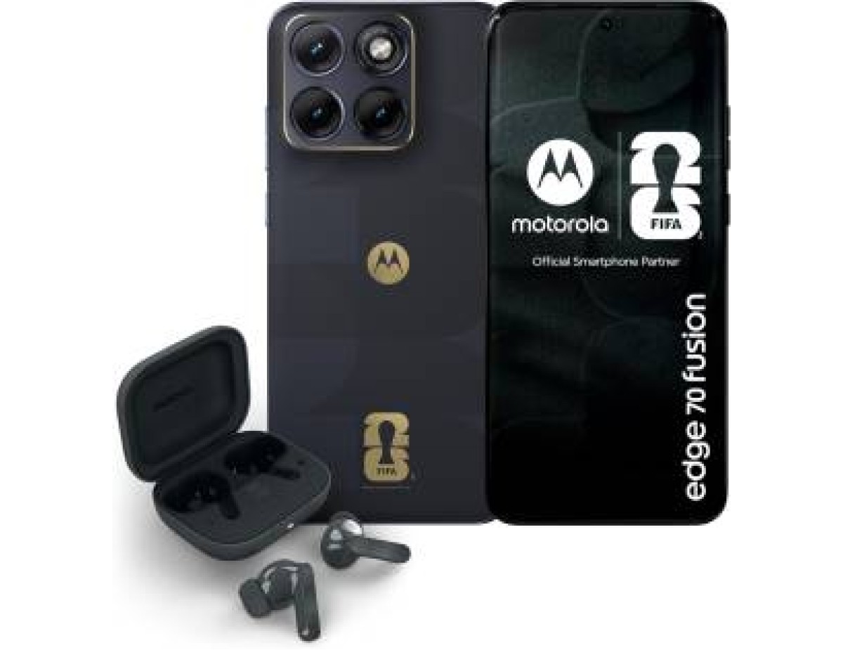 Motorola Edge 70 Fusion Edition Fifa 8+256GB 6.78" 5G Pantone Silhouette+ Moto Buds Bass EU