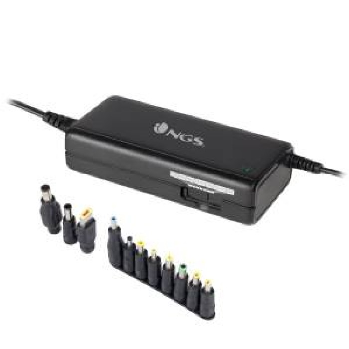 NGS Alimentatore Universale Ban fino a 90W Protezioni 11 Adattatori NGS Alimentatore Universale Ban fino a 90W Protezioni 11 Adattatori