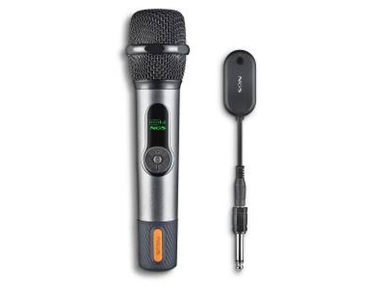 NGS Microfono Vocale Wireless Singer Star 2.4GHZ Jack 3.5 e 6.3mm