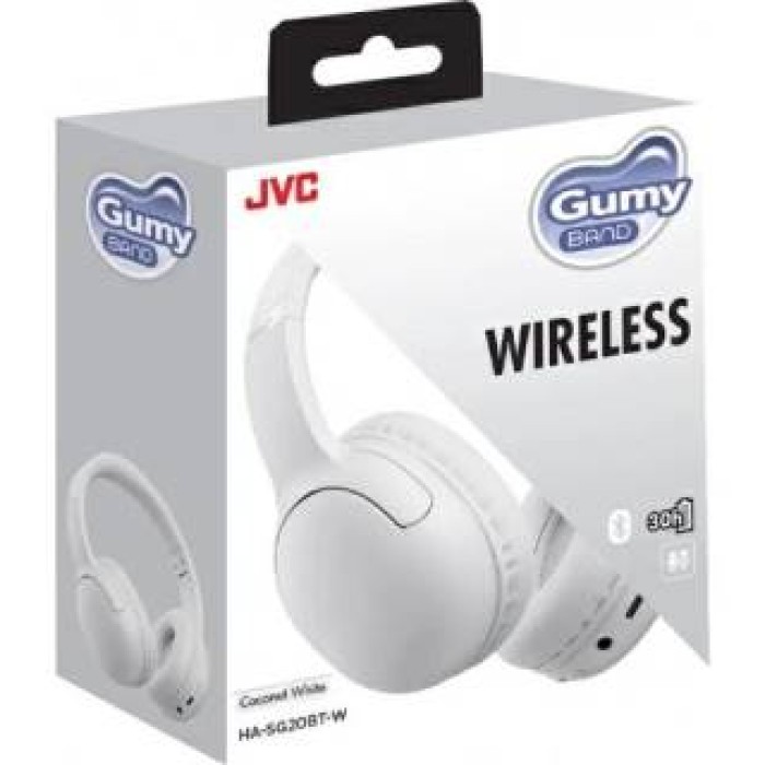 JVC Cuffie HA-SG20BT Gumy Coconut White