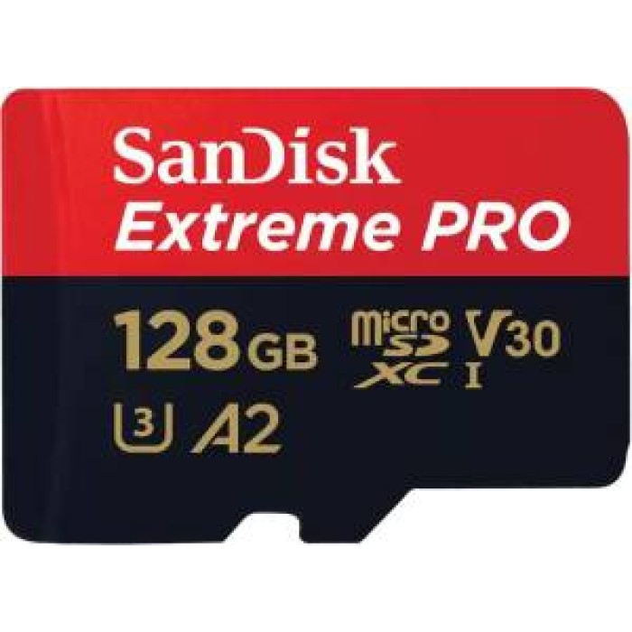 SanDisk Extreme PRO MicroSD 128GB V30 UHS-I SDXC 200MB/s SanDisk Extreme PRO MicroSD 128GB V30 UHS-I SDXC 200MB/s