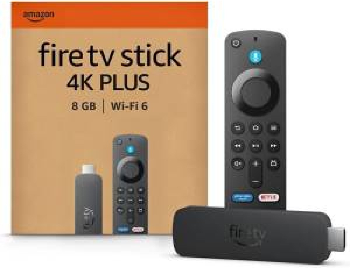 Amazon Fire TV Stick 4K Plus 2nd Generazione con Telecomando Vocale Amazon Fire TV Stick 4K Plus 2nd Generazione con Telecomando Vocale