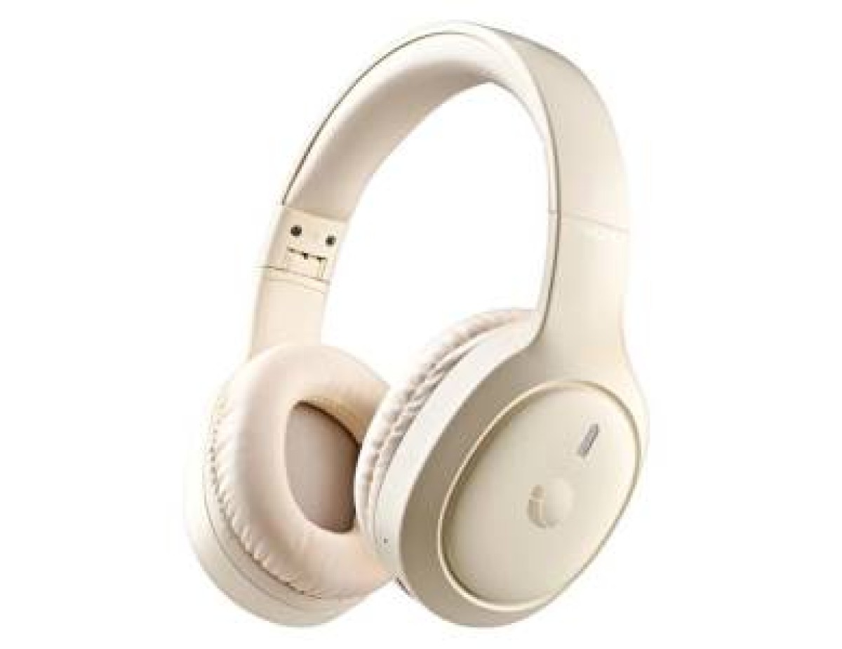 NGS Cuffie Bluetooth +Mic Artica Tempest Pieghevoli Beige