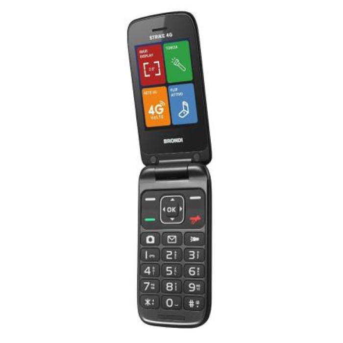 Brondi Strike 4G Dark Grey DS ITA Brondi Strike 4G Dark Grey DS ITA
