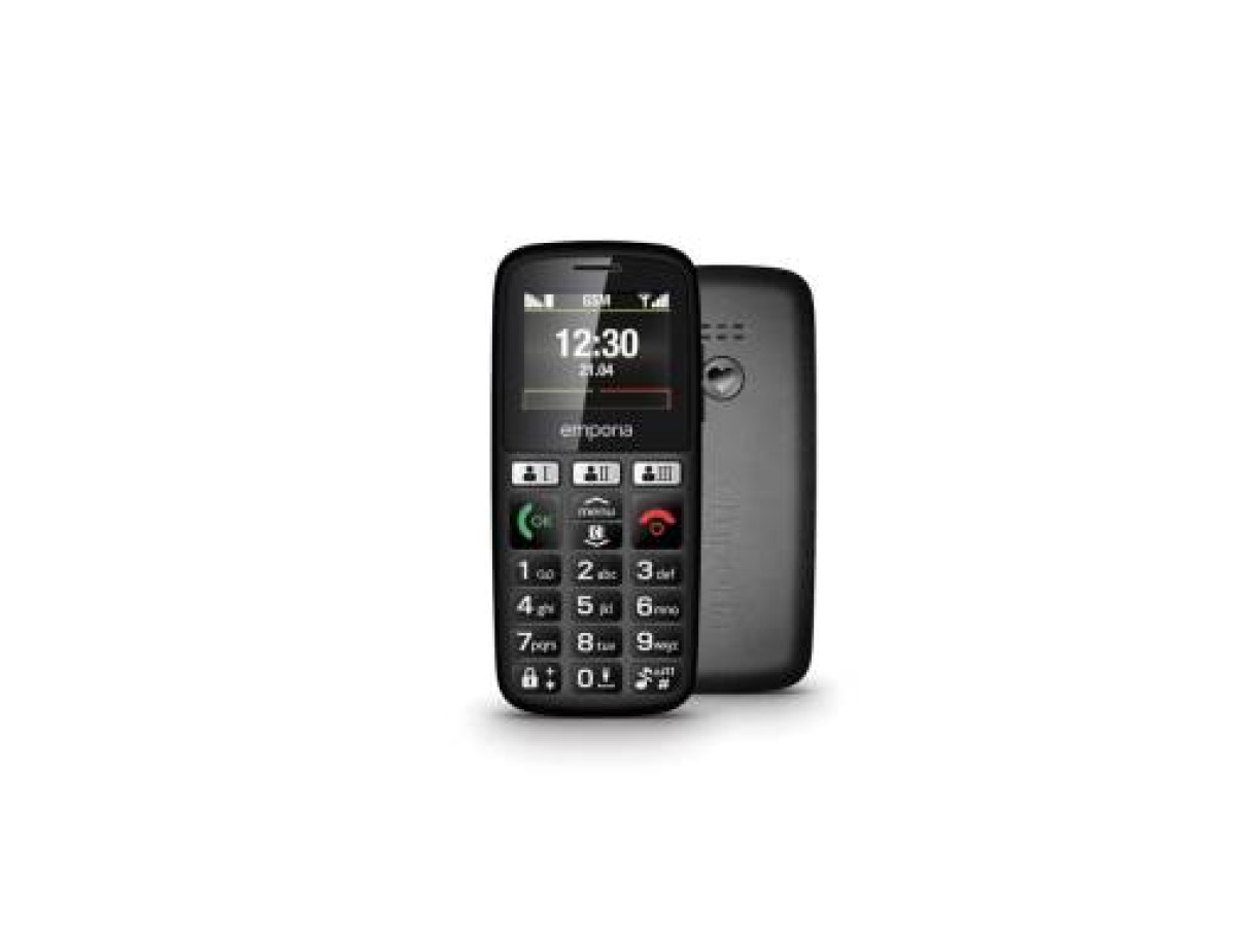 Emporia Cellulare Happy V3 1.81" Black Emporia Cellulare Happy V3 1.81" Black