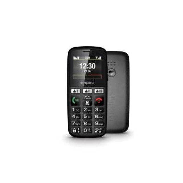 Emporia Cellulare Happy V3 1.81" Black