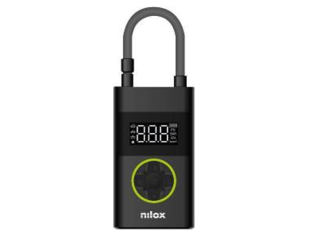 Nilox Compressore ad Aria Portatile Multifunzione