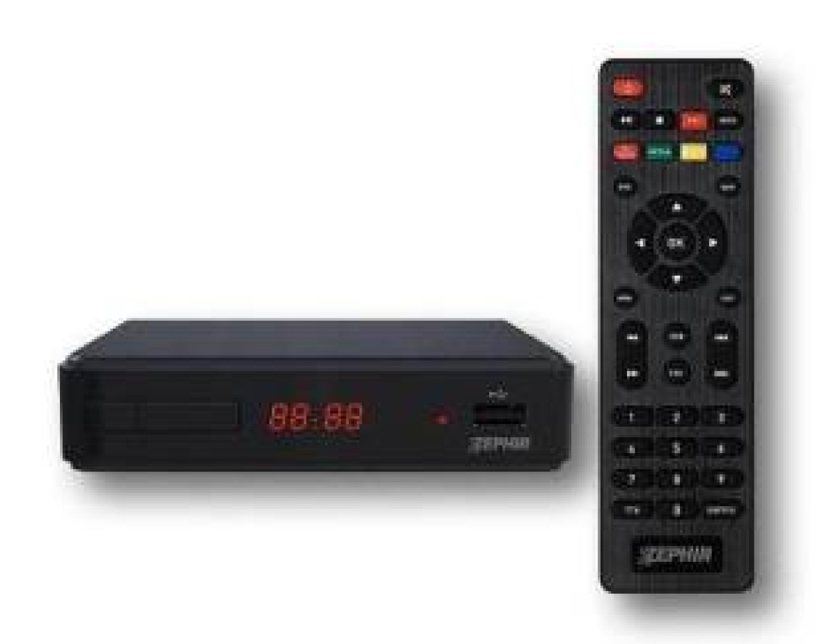 Zephir Decoder H265 FHD DVD-T2/HEVC USB 2.0