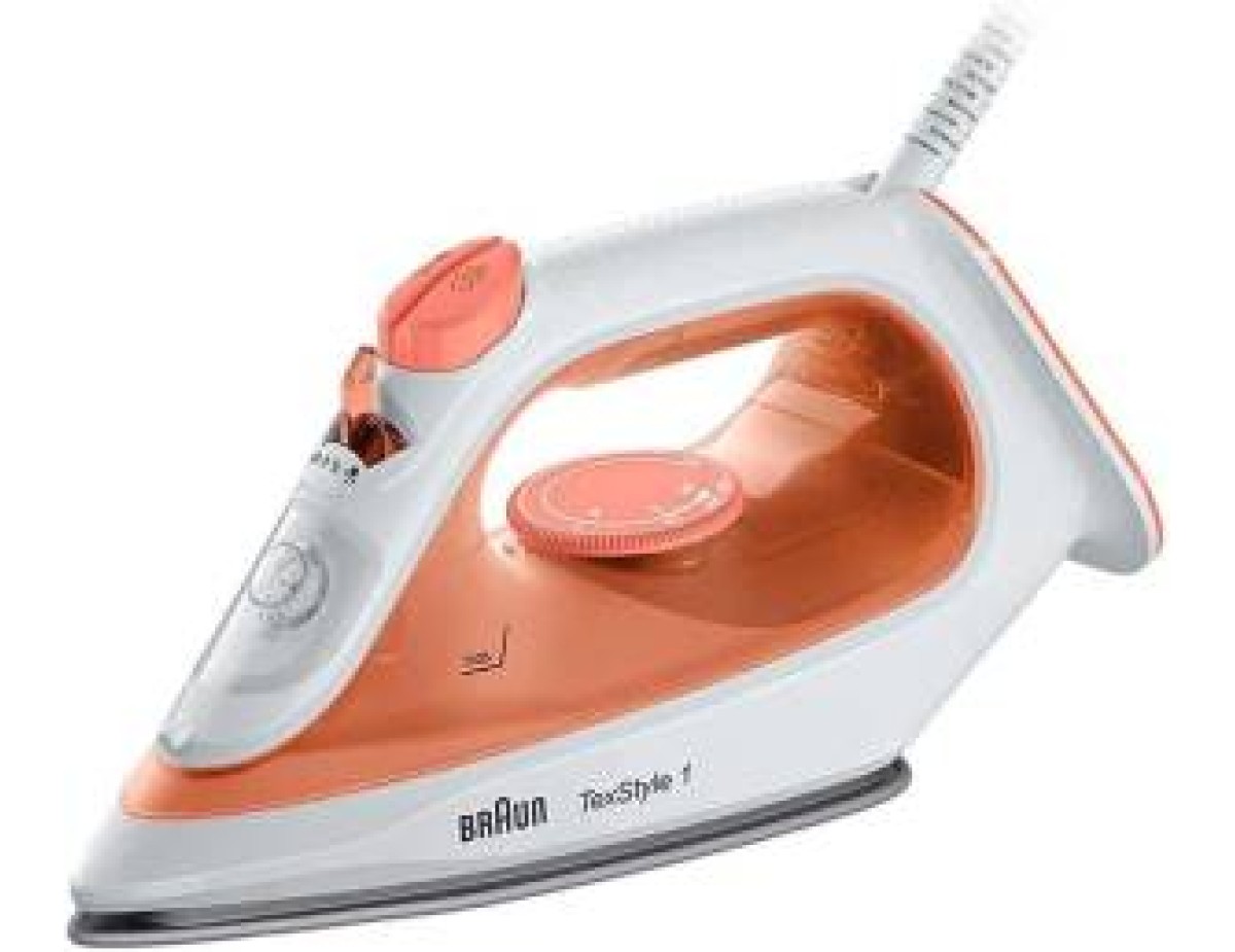 Braun Ferro Da Stiro TexStyle SI1009OR 220Ml 1900w Orange White