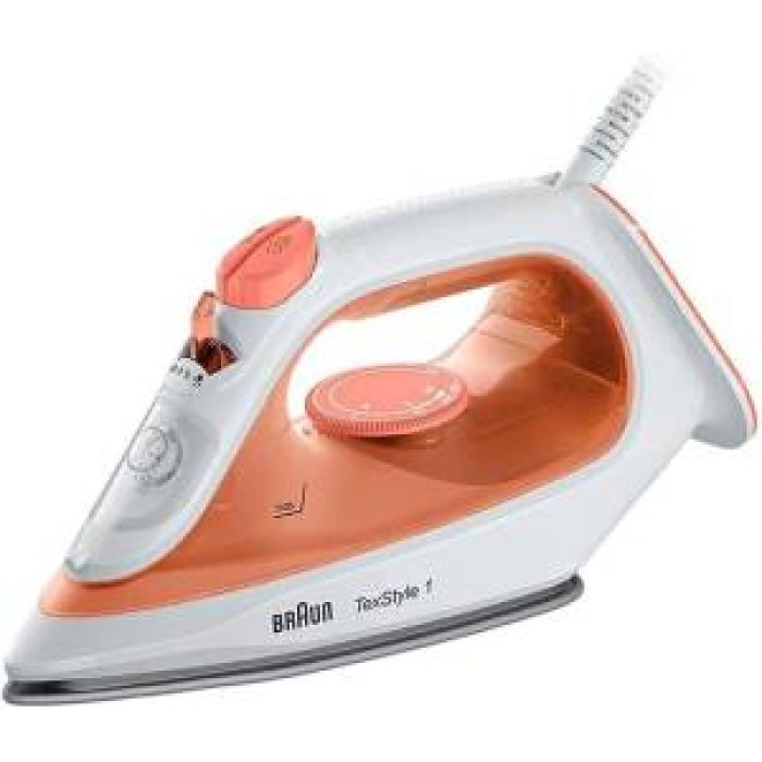 Braun Ferro Da Stiro TexStyle SI1009OR 220Ml 1900w Orange White