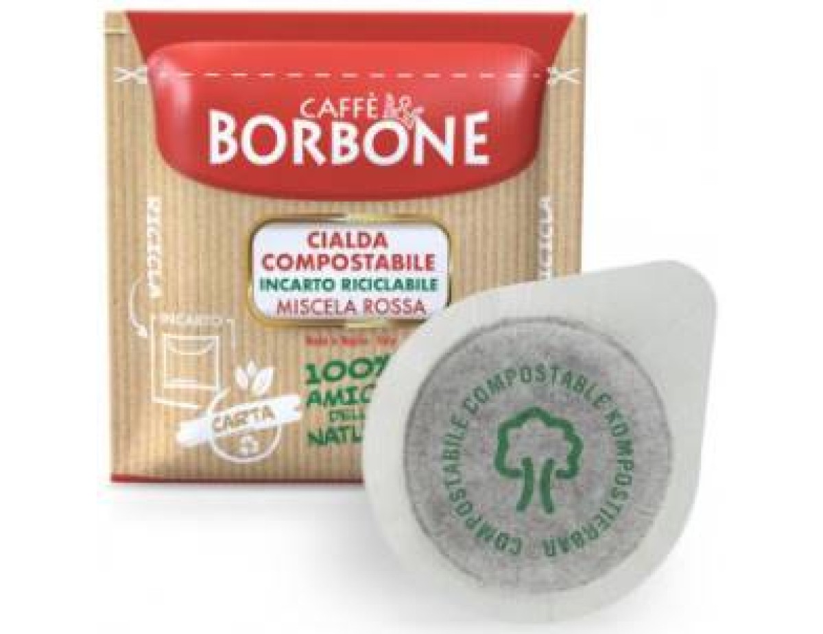 Borbone Box Cialde 44mm Miscela Rosso 150pz