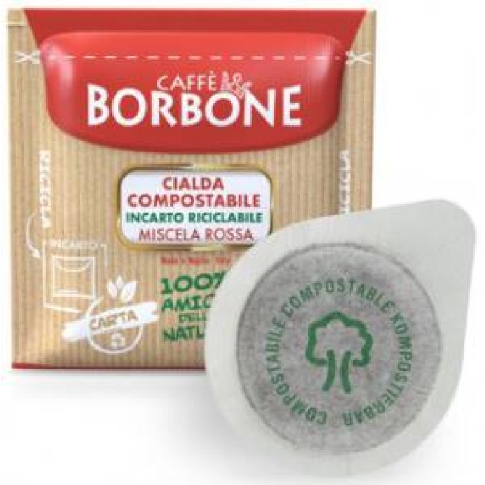 Borbone Box Cialde 44mm Miscela Rosso 150pz