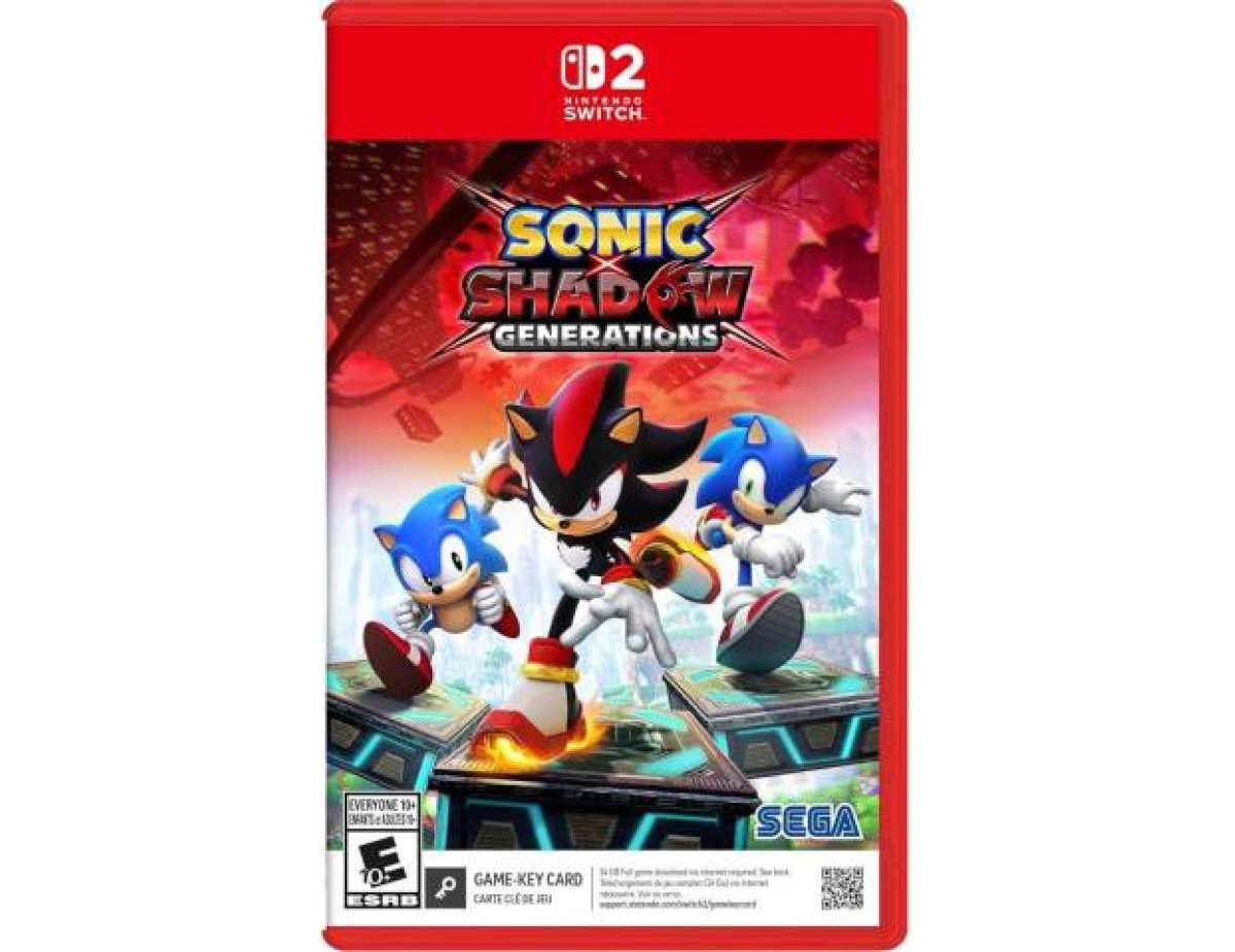 Switch 2 Sonic x Shadow Generations (Game Key Card) - EU
