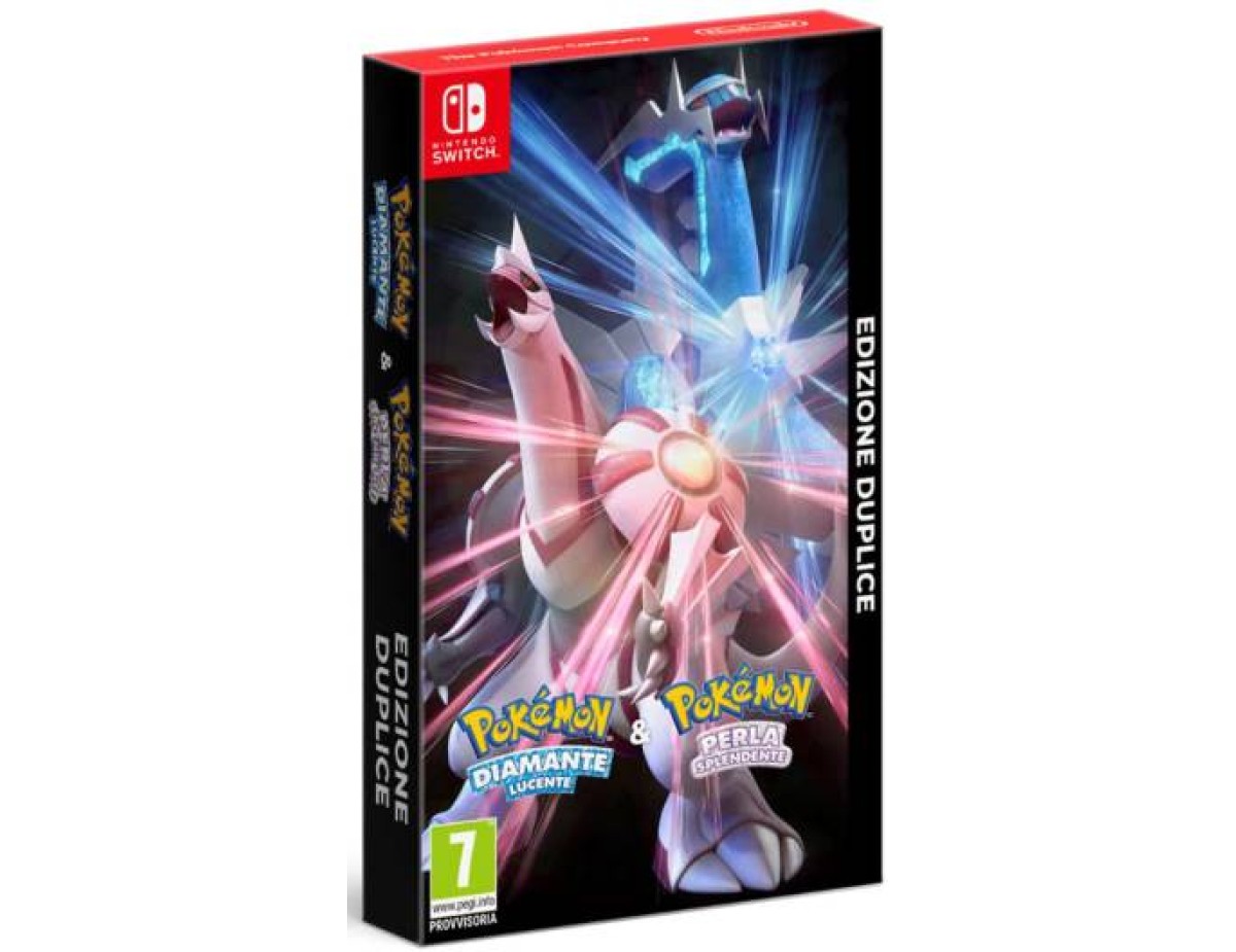 Switch Pokemon Diamante Lucente e Perla Splendente Dual Pack