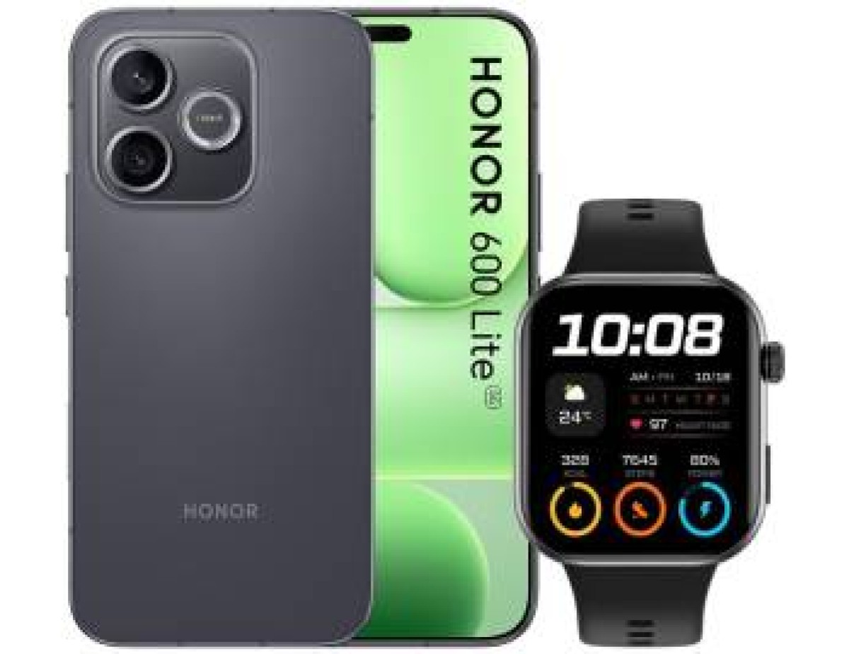 Honor 600 Lite 8+256GB 6.6"5G Velvet Black DS + Watch 2i ITA Honor 600 Lite 8+256GB 6.6"5G Velvet Black DS + Watch 2i ITA