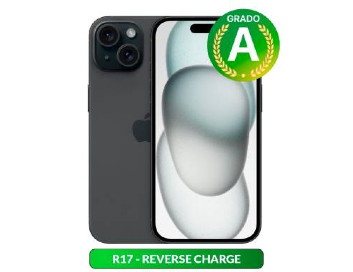 Apple iPhone 15 256GB 6.1" Black ITA Ricondizionato Grado-A Apple iPhone 15 256GB 6.1" Black ITA Ricondizionato Grado-A