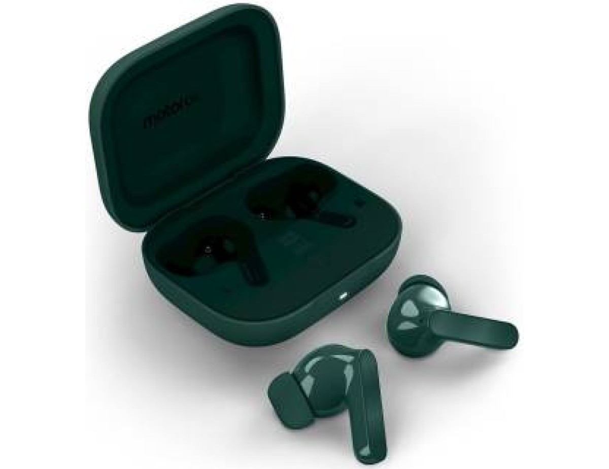 Motorola Auricolari Moto Buds Bass Posy Green Motorola Auricolari Moto Buds Bass Posy Green