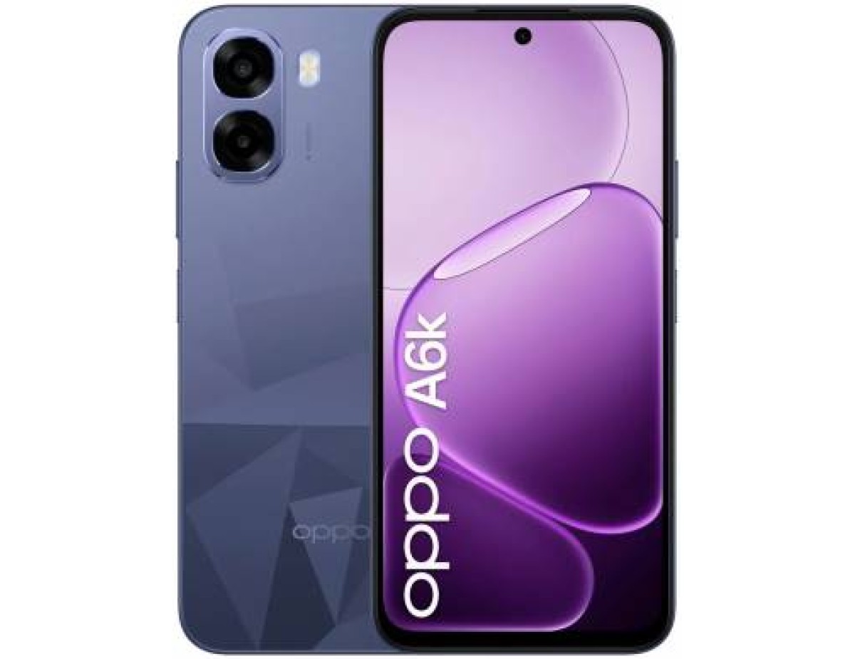 OPPO A6k 4+256GB 6.75" 4G Crystal Black ITA
