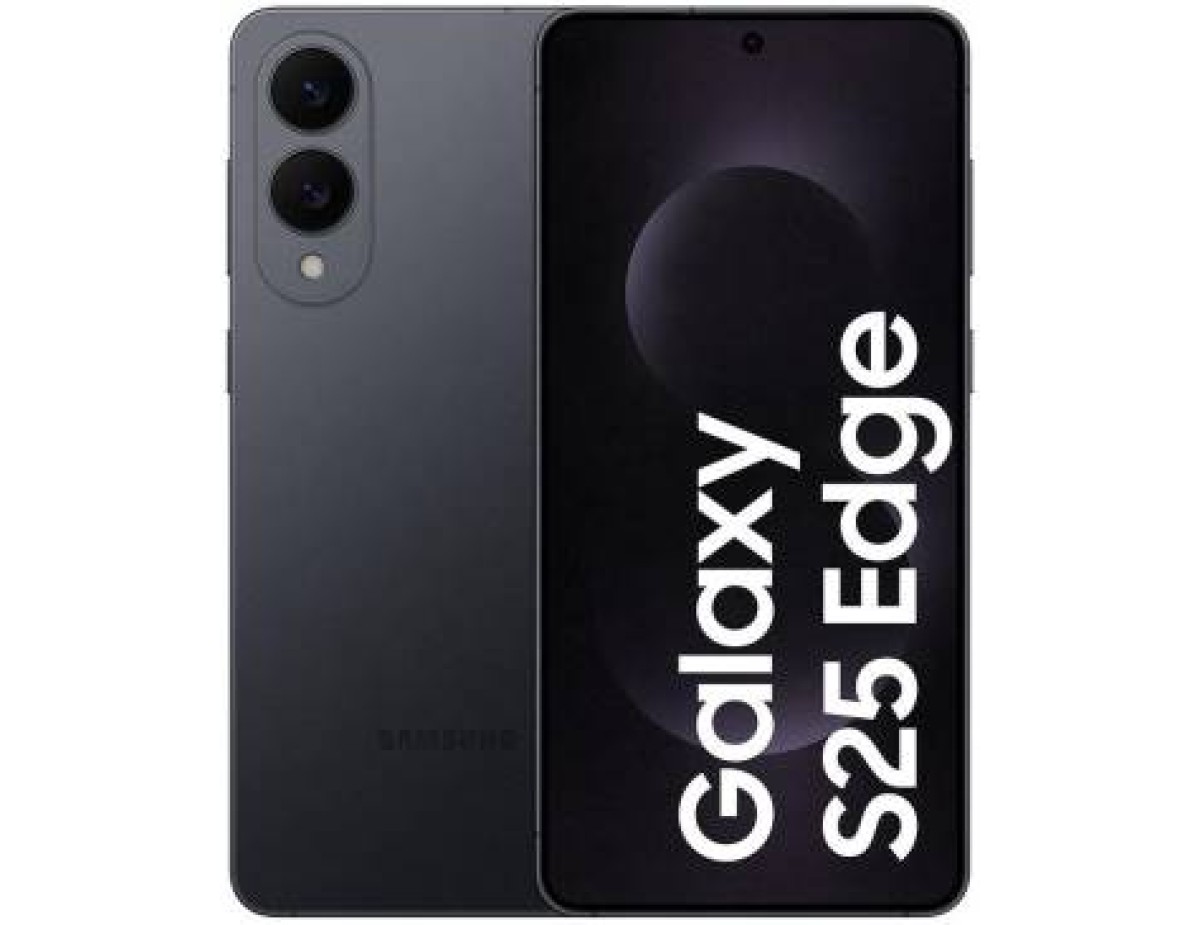 Samsung SM-S937 S25 Edge 12+256GB 6.7" 5G Titanium Jetblack DS EU