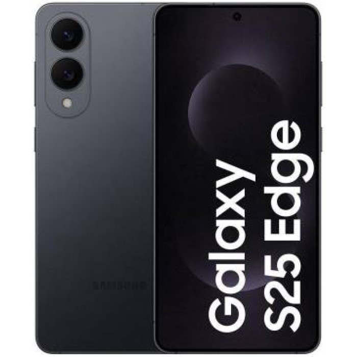Samsung SM-S937 S25 Edge 12+256GB 6.7" 5G Titanium Jetblack DS EU