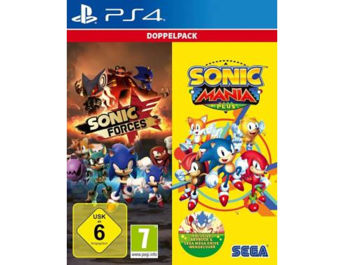 PS4 Sonic Mania Plus & Sonic Forces (Double Pack) EU