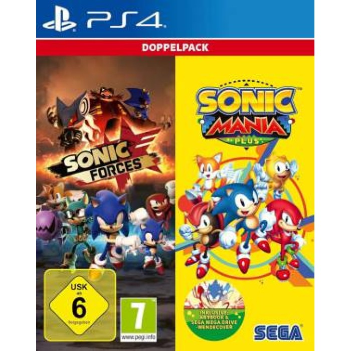 PS4 Sonic Mania Plus & Sonic Forces (Double Pack) EU