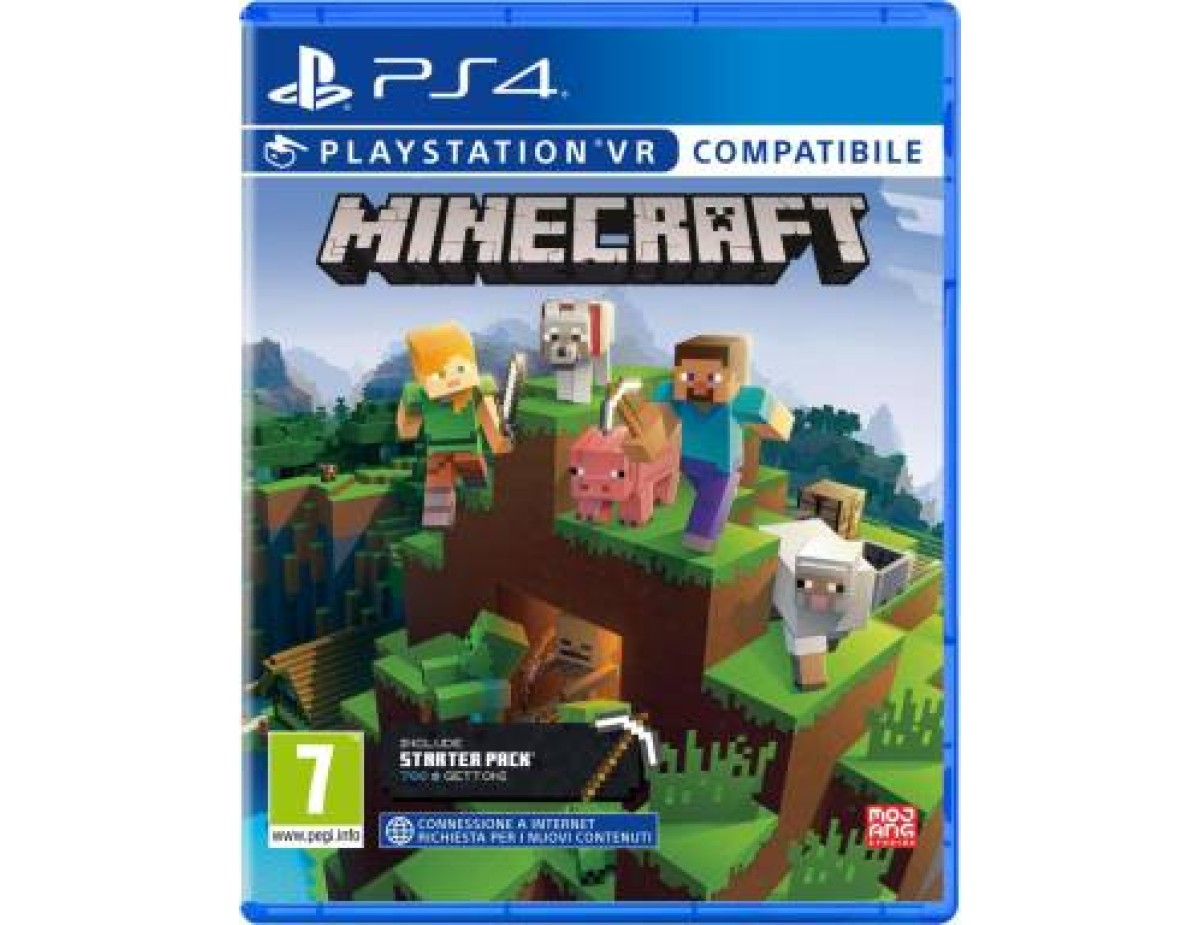 PS4 Minecraft Starter Collection