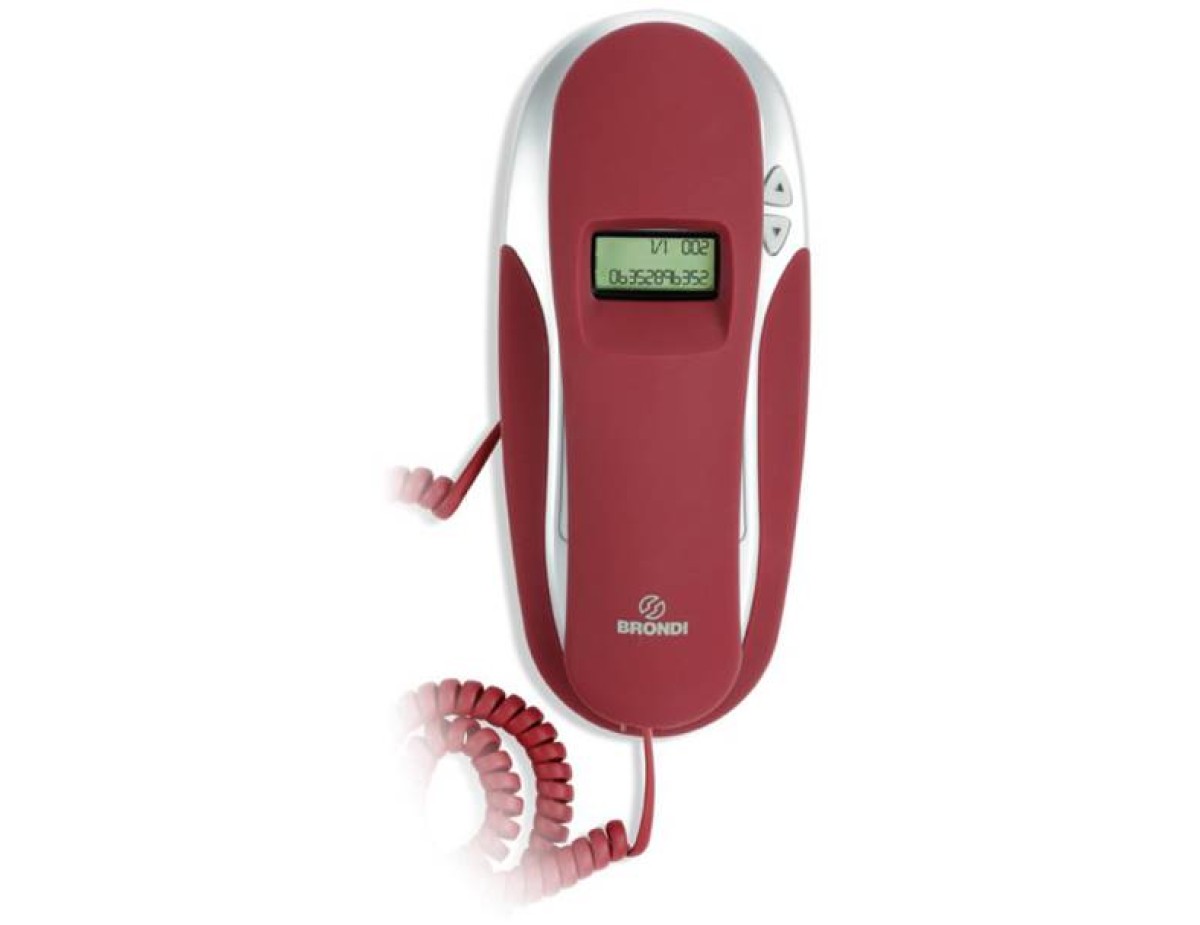 Telefono Brondi Kenoby CID Rosso/Bianco