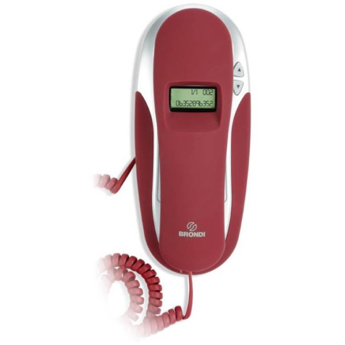 Telefono Brondi Kenoby CID Rosso/Bianco