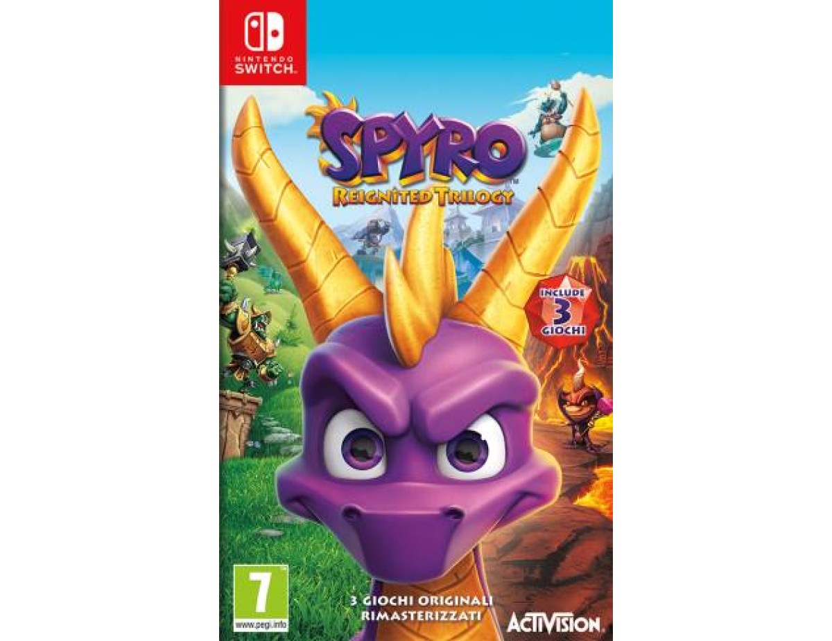 Switch Spyro Reignited Trilogy