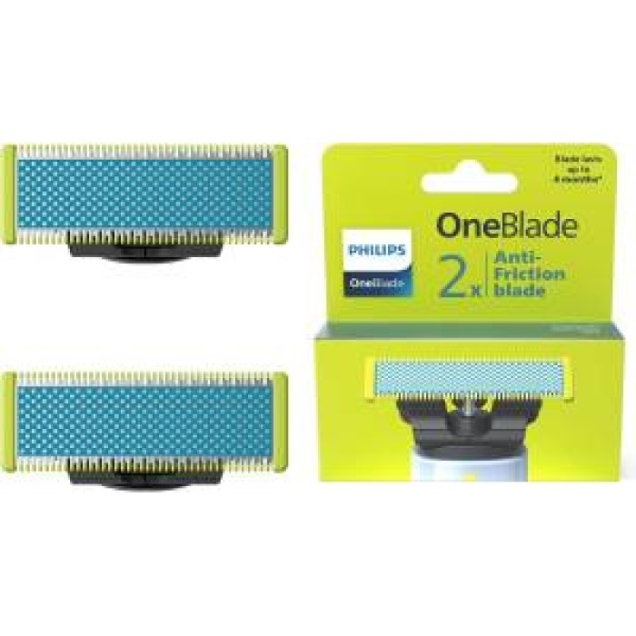 Philips OneBlade 2x Lame di Ricambio QP225/50 Philips OneBlade 2x Lame di Ricambio QP225/50