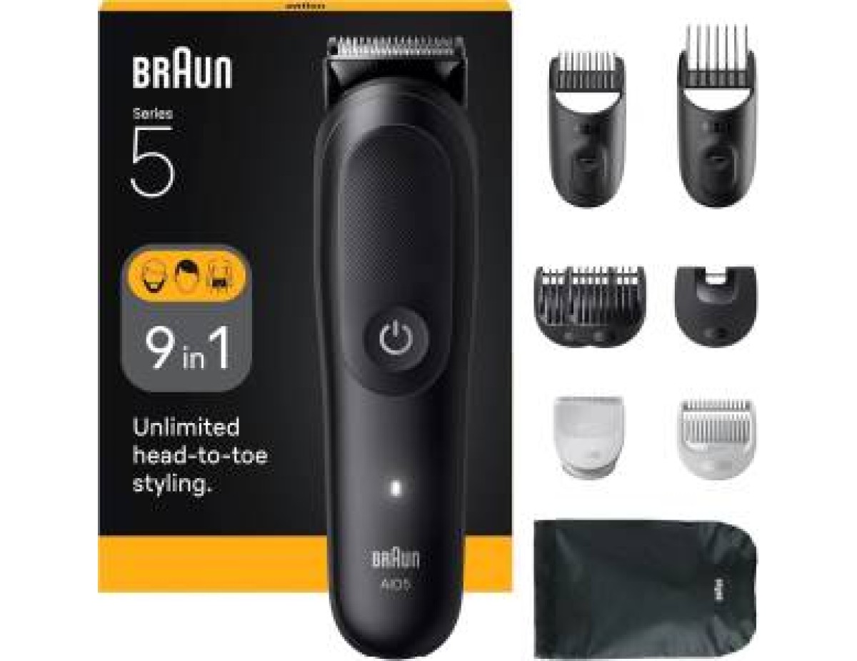 Braun Regolabarba All-in-one Series 5 AIO5540 Black Braun Regolabarba All-in-one Series 5 AIO5540 Black